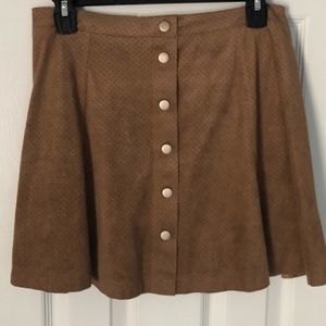 American Threads Button Skirt